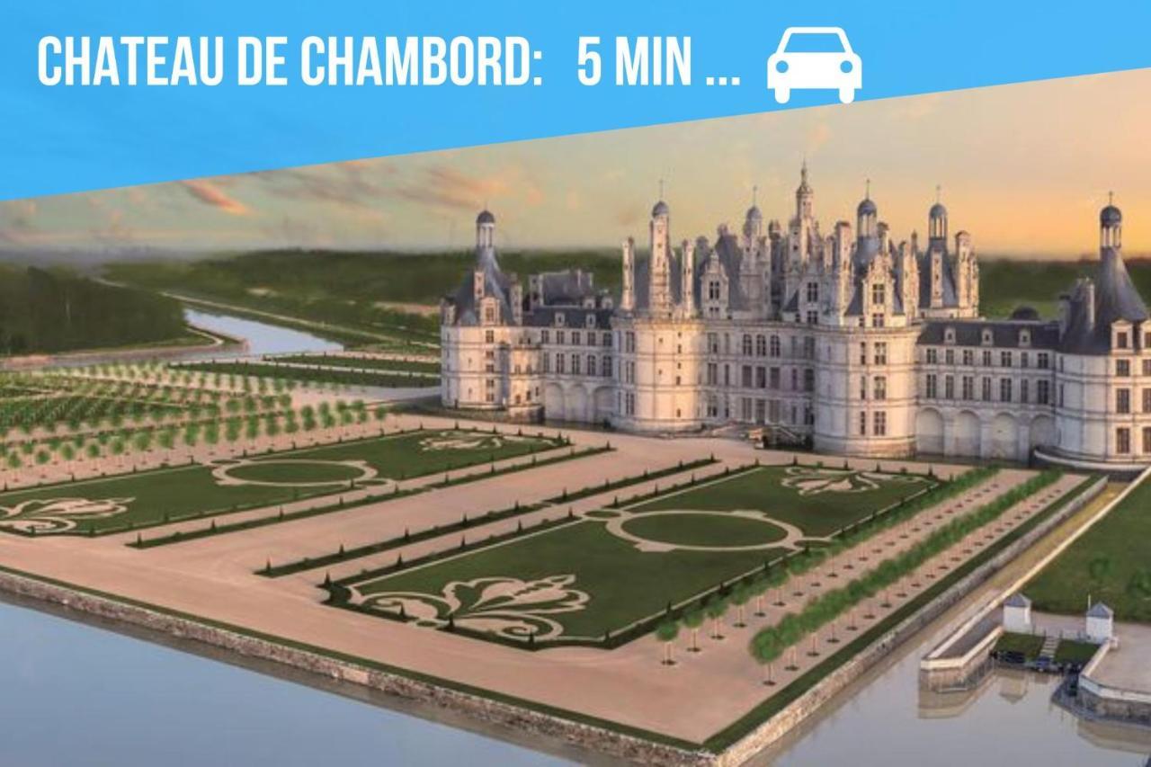 Caporizon-La Grange-Le Clos De Chambord Saint-Claude-de-Diray Ngoại thất bức ảnh
